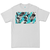 Dove Grey cowhide glitter  cup Premium Tee - BarkalooDesign