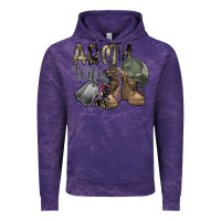 Cloud Purple army wife Vintage Hoodie - SublimationCraftShop