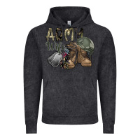 Vintage Black army wife Vintage Hoodie - SublimationCraftShop