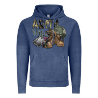 Vintage Denim army wife Vintage Hoodie - SublimationCraftShop