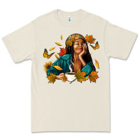 Bone Fall afro woman with coffee Premium Tee - RanaPortraitStore