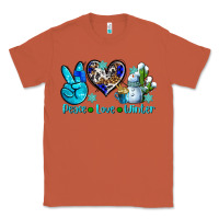 Copper peace love winter ado Classic Tee - AdoDesignShop
