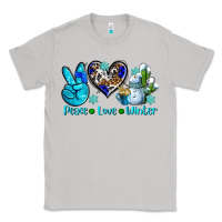 Moon Dust peace love winter ado Classic Tee - AdoDesignShop