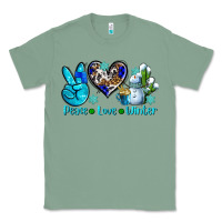 Sage peace love winter ado Classic Tee - AdoDesignShop