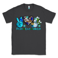 Smoke peace love winter ado Classic Tee - AdoDesignShop
