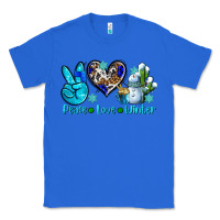 True Royal peace love winter ado Classic Tee - AdoDesignShop