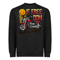 Black if freedom had a sound Heavyweight Sweatshirt - JahusDesignShop