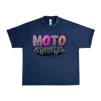 Navy moto mama Urban Heavy Tee - Artiststas