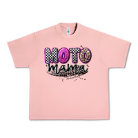 Salmon moto mama Urban Heavy Tee - Artiststas