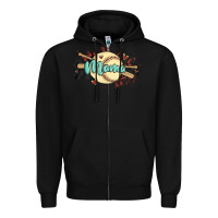 Black softball mama Zipper Hoodie - MaliasSmallBusiness