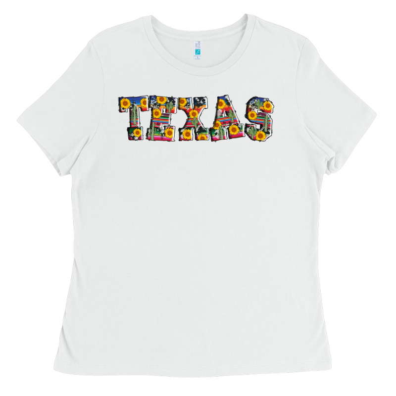 Texas Serape Sunflower Ladies Tee by AdoDesignShop | Teevron