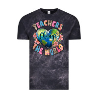 Cloud Black teachers change the world Vintage Tee - JahusDesignShop