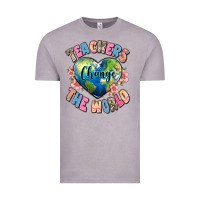 Vintage Zinc teachers change the world Vintage Tee - JahusDesignShop