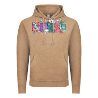 Vintage Coffee Easter Nurse Easter Day Vintage Hoodie - Neo Western