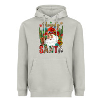 Moon Dust Howdy Santa Heavyweight Hoodie - NancyCooperArtShop