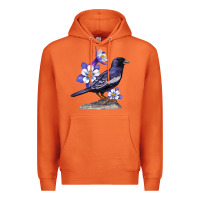 Carrot Colorado Lark Mountain Bunting Bird Premium Hoodie - Bettercallsaul