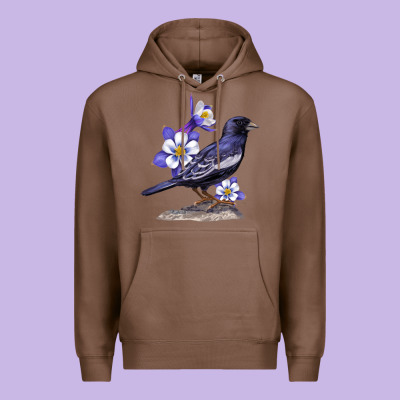 Colorado Lark Mountain Bunting Bird Premium Hoodie Designed By Bettercallsaul