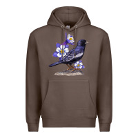 Coffee Colorado Lark Mountain Bunting Bird Premium Hoodie - Bettercallsaul