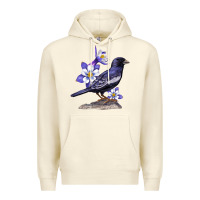 Sandshell Colorado Lark Mountain Bunting Bird Premium Hoodie - Bettercallsaul