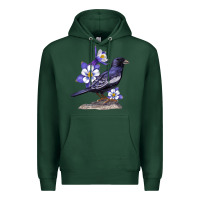 Sports Green Colorado Lark Mountain Bunting Bird Premium Hoodie - Bettercallsaul