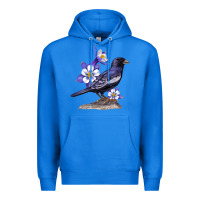 True Royal Colorado Lark Mountain Bunting Bird Premium Hoodie - Bettercallsaul
