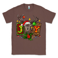 Chestnut joy with reindeer ado Classic Tee - AdoDesignShop