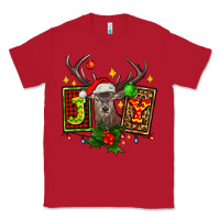 Red joy with reindeer ado Classic Tee - AdoDesignShop