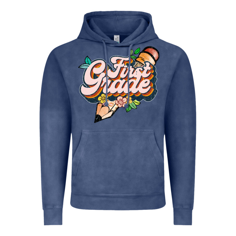 First Grade Vintage Hoodie by JahusDesignShop | Teevron