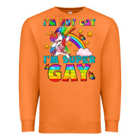Carrot LGBTQ I'm Not Gay I'm Super Gay Premium Sweatshirt - BundleAndBundleShop