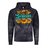 Cloud Black she's a sunflower beautiful fierce free Vintage Hoodie - HRA Design Shop