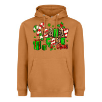 Meerkat Candy Cane Crew Heavyweight Hoodie - MaliasSmallBusiness