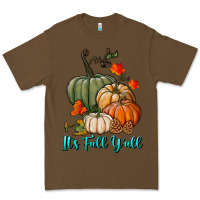 Cacao Happy Fall Y'all Pumpkins Premium Tee - RanaPortraitStore