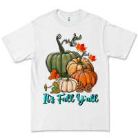 White Happy Fall Y'all Pumpkins Premium Tee - RanaPortraitStore