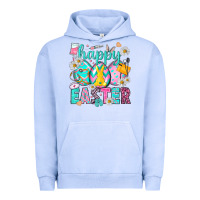 Pigment Grape Ice Happy Easter Egg Nurse Urban Hoodie - HowdyJamesFarm