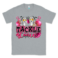 Heather Grey tackle cancer with ghosts playing football Classic Tee - LillyAllenDesigns