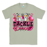 Matcha tackle cancer with ghosts playing football Classic Tee - LillyAllenDesigns