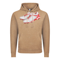 Vintage Coffee red cleats fa element Vintage Hoodie - FaDigitalArtStudio