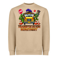 Mushroom transportation department Heavyweight Sweatshirt - AdoDesignShop