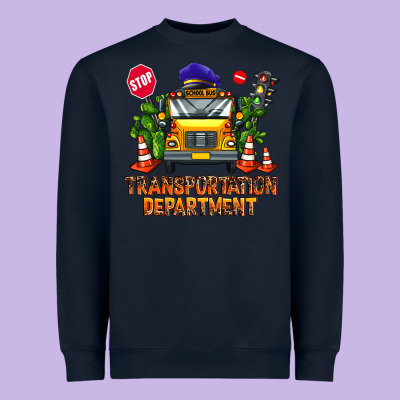 Transportation Department Heavyweight Sweatshirt Designed By Adodesignshop