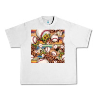 Lunar Rock baseball leopard cowhide sunflower seamless pattern Urban Heavy Tee - JahusDesignShop