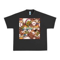 Pigment Black baseball leopard cowhide sunflower seamless pattern Urban Heavy Tee - JahusDesignShop