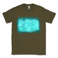 Army Green gemstone background Classic Tee - JahusDesignShop