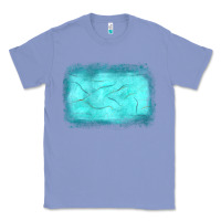 Colony Blue gemstone background Classic Tee - JahusDesignShop