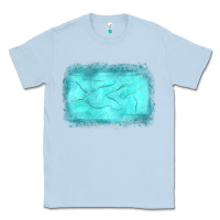 Dusty Blue gemstone background Classic Tee - JahusDesignShop