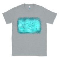 Heather Grey gemstone background Classic Tee - JahusDesignShop