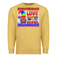 Antique Gold LGBTQ+ Love Gnomes No Bounds Tumbler Premium Sweatshirt - BundleAndBundleShop