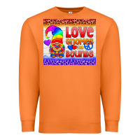 Carrot LGBTQ+ Love Gnomes No Bounds Tumbler Premium Sweatshirt - BundleAndBundleShop