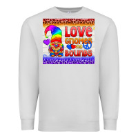 Dove Grey LGBTQ+ Love Gnomes No Bounds Tumbler Premium Sweatshirt - BundleAndBundleShop