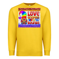Lemon LGBTQ+ Love Gnomes No Bounds Tumbler Premium Sweatshirt - BundleAndBundleShop