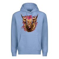 Highland Cow Premium Hoodie | Teevron